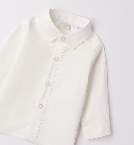 Camicia neonato iDO PANNA-0112