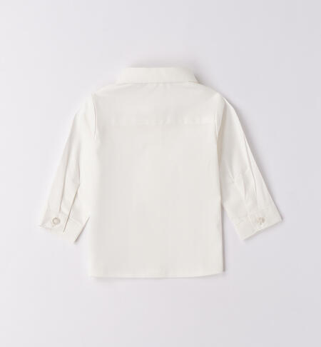 Camicia neonato iDO PANNA-0112