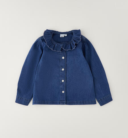 Camicia per bambina BLU