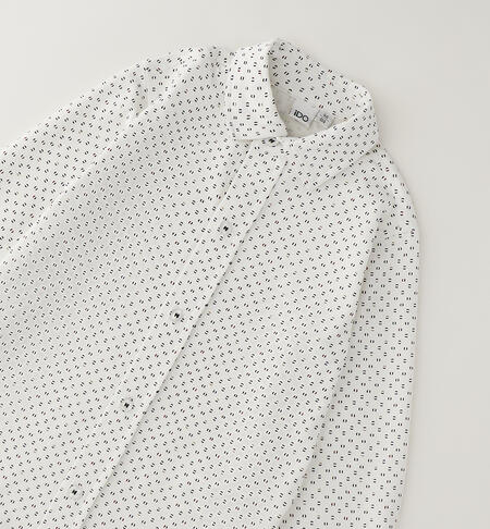 Camicia per bambino PANNA-BLU-6CFX