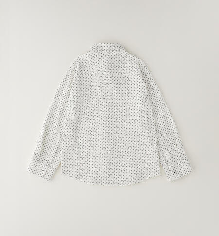 Camicia per bambino PANNA-BLU-6CFX
