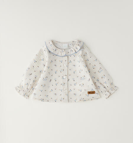 Camicia per bimba PANNA