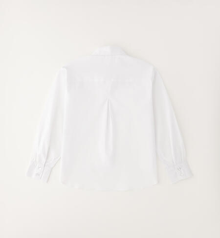 Camicia per ragazza BIANCO-0113