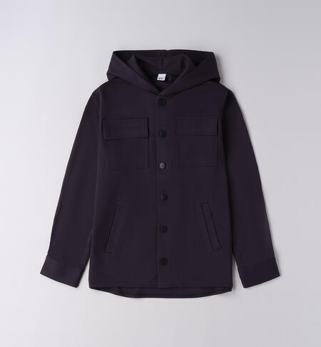 Camicia per ragazzo BLU SCURO-3849