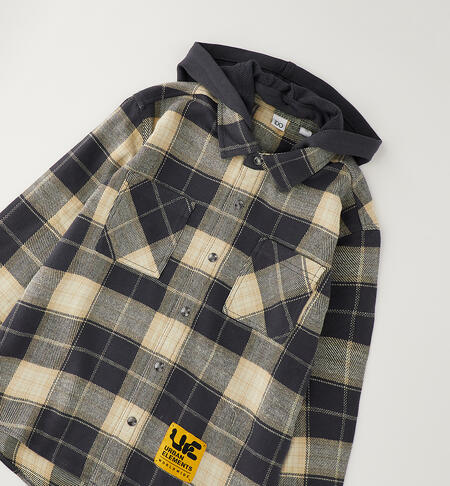Camicia per ragazzo GRIGIO-0567