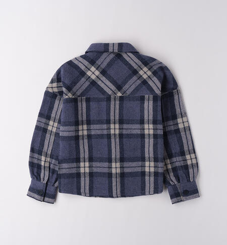 Camicia ragazza iDO BLU-3853