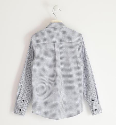 Boy polka dot shirt  from 8 to 16 years by iDO BIANCO-BLU-6US8
