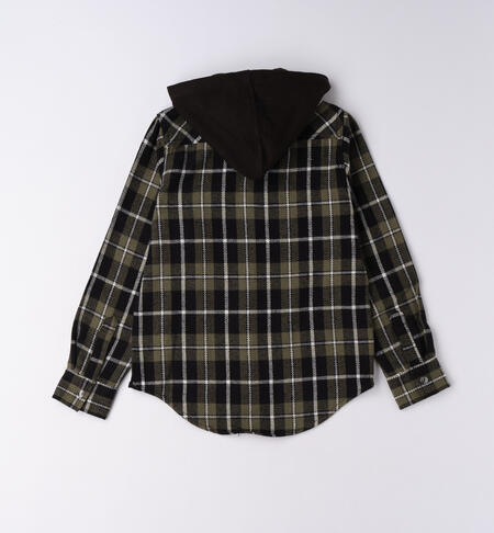 Camicia ragazzo iDO VERDE SALVIA-4951