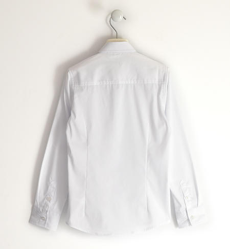 Camicia ragazzo manica lunga - da 8 a 16 anni iDO BIANCO-0113