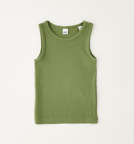 iDO girls' vest top VERDE SALVIA-5454
