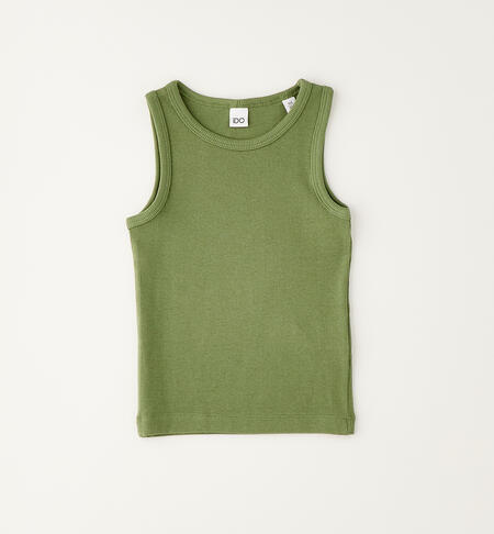iDO girls' vest top VERDE SALVIA-5454