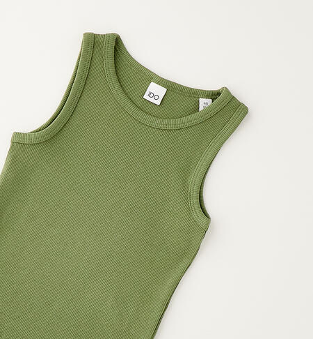 iDO girls' vest top VERDE SALVIA-5454