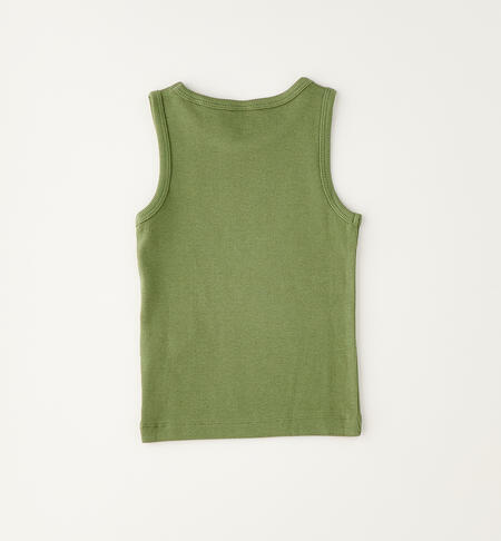 iDO girls' vest top VERDE SALVIA-5454