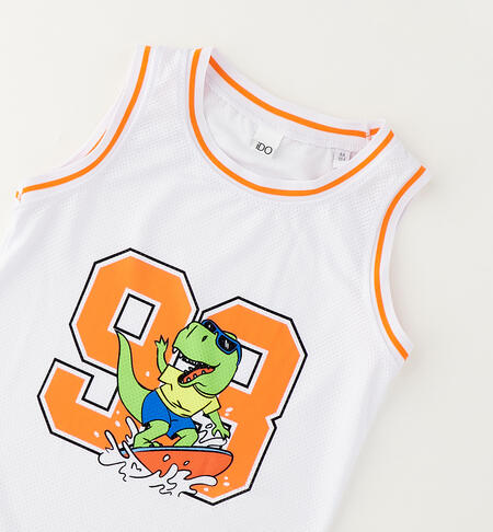 Canotta bambino iDO BIANCO-0113