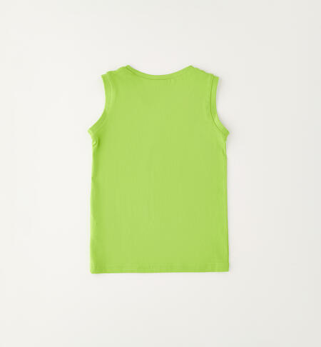 Cotton vest for children VERDE-5132