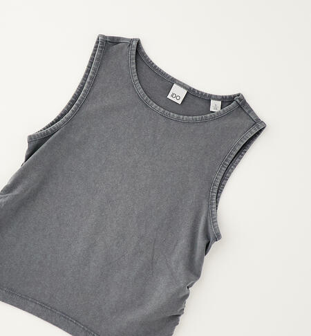 Canotta iDO ragazza GRIGIO SCURO-0564