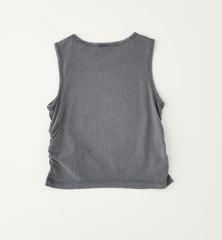 Canotta iDO ragazza GRIGIO SCURO-0564