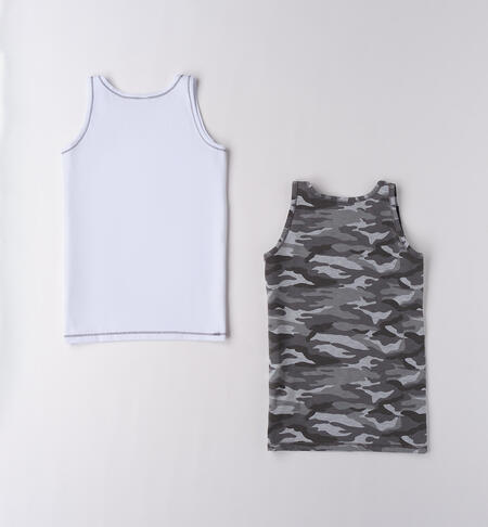 Canottiera bambino iDO GRIGIO-GRIGIO-6BTZ
