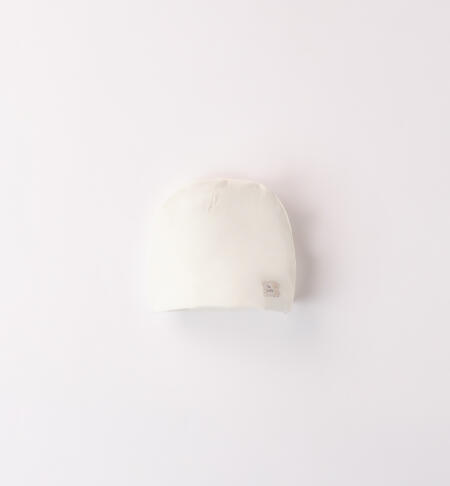 Cappellino neonati modello unisex PANNA