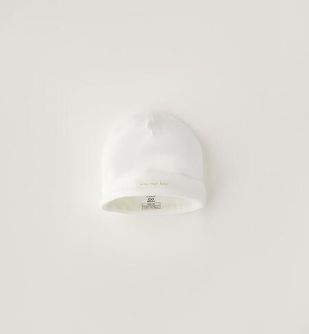 Unisex baby hat CREAM