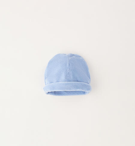 Cappellino neonato iDOMini L.BLUE-3964