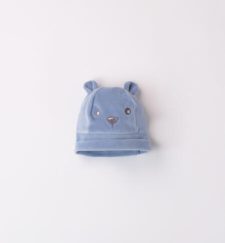 Cappellino per neonato AZZURRO-3814