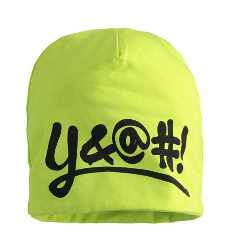 Cappello bambino in jersey stretch - da 9 mesi a 8 anni iDO VERDE-5132