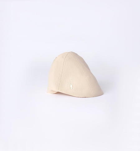 iDO flat cap for baby boy from 0 to 24 months BEIGE-0451