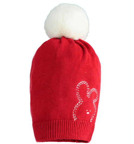 Cappello neonato coniglietto - da 0 a 24 mesi iDO ROSSO-2253