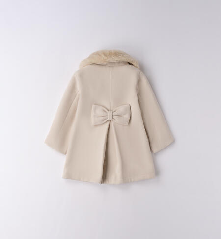 Cappotto bambina iDO ECRU'-0154