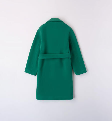 iDO cloth coat for girls aged 8 to 16 years VERDE-5056