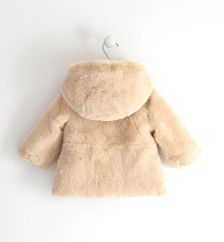 Baby girls winter coat from 9 months to 8 years iDO NATURAL BEIGE-0343