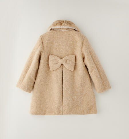 Coat for girls BEIGE-0941