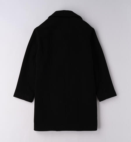 Cappotto ragazza NERO-0658