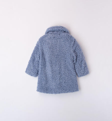 iDO sky blue coat for girls aged 9 months to 8 years AVION-3817