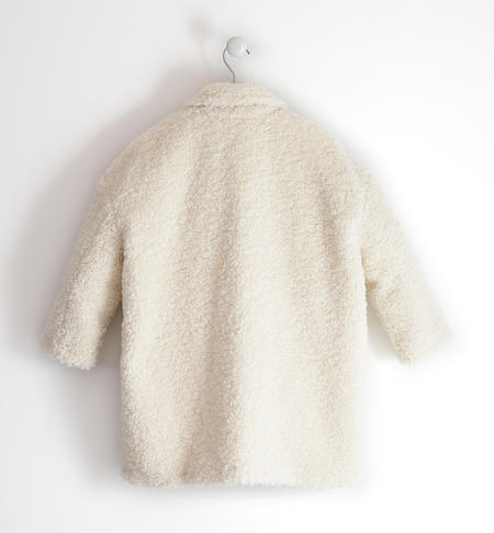 Cappotto teddy ragazza - da 8 a 16 anni iDO PANNA-0112