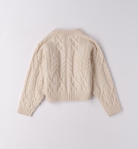 Cardigan bambina iDO CRYSTAL GRAY-2911
