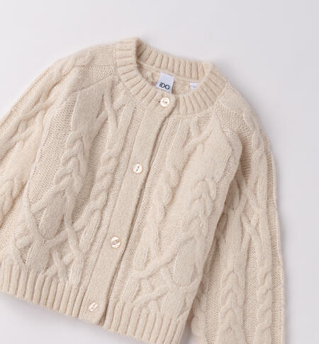 Cardigan bambina iDO CRYSTAL GRAY-2911