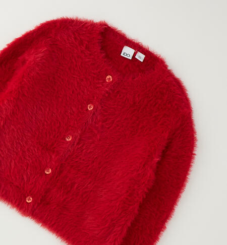 Cardigan bambina iDO ROSSO-2253