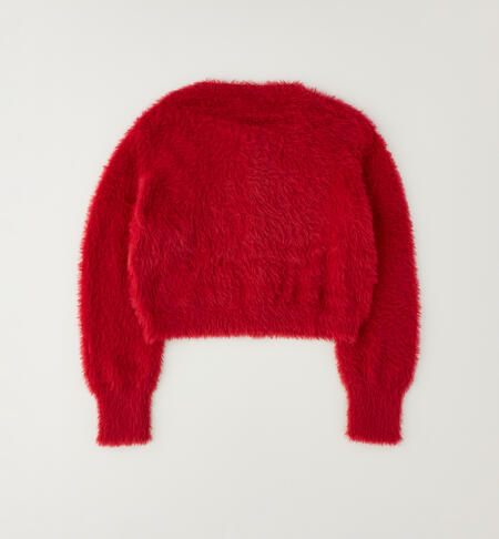 Cardigan bambina iDO ROSSO-2253