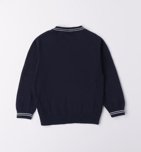 Cardigan bambino 100% cotone da 9 mesi a 8 anni iDO NAVY-3854