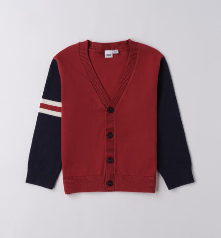 Cardigan bambino ROSSO