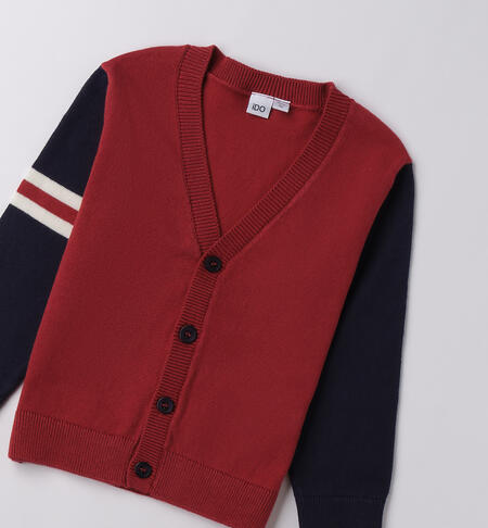 Cardigan bambino BORDEAUX-2297