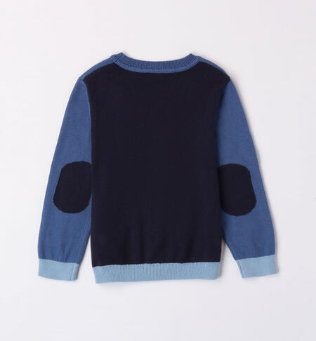 iDO cardigan with patches for boys aged 9 months to 8 years AVION-3654