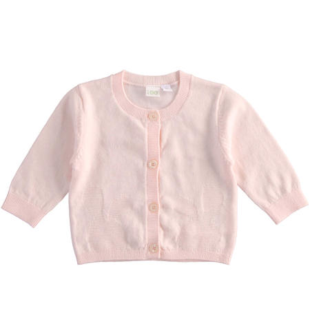Cardigan bimba in tricot - da 1 a 24 mesi iDO ROSA-2512