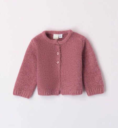 iDO cardigan with heart for girls from 1 to 24 months CIPOLLA-3021