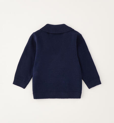 Cardigan cerimonia neonato NAVY-3885