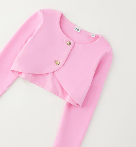 Cardigan elegante per bambina ROSA-2419