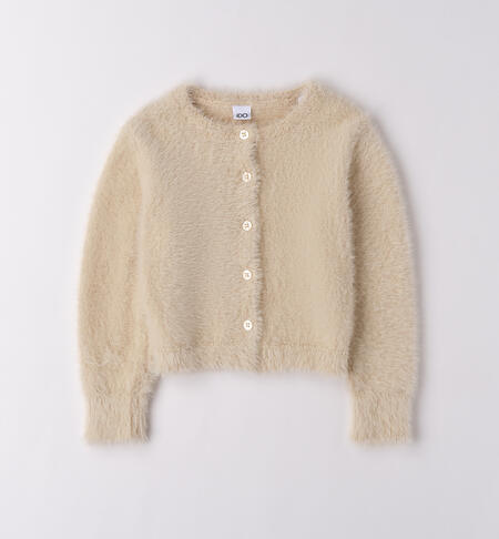 Cardigan iDO per bambina ECRU'-0154