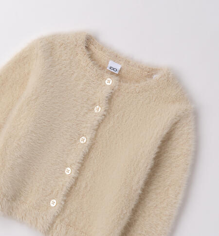 Cardigan iDO per bambina ECRU'-0154